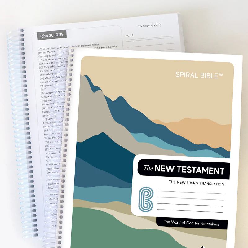 Spiral Bible™ - NLT - New Testament - Mountains (Softcover) - Image 3